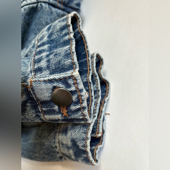 MEN Original Use Blue Denim Jacket with Sherpa Lining - Picture 14 of 15